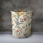 Floral Jersey Dustbin Trendy Home