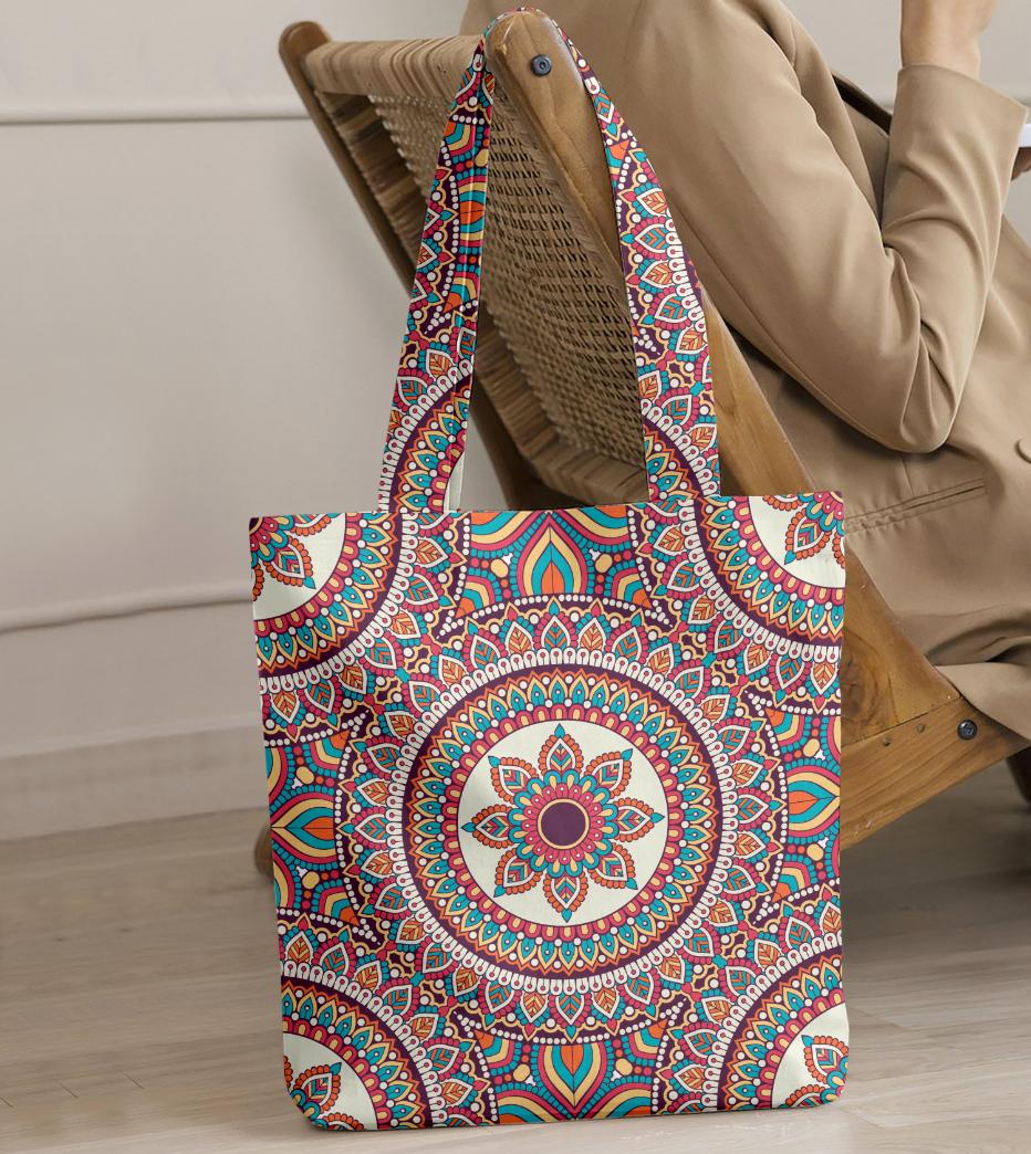 Printed - Koselig Tote Bag Trendy Home