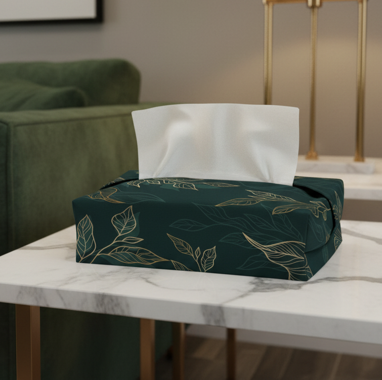 Printed - Neon Morgan Tissue Box Trendy Home