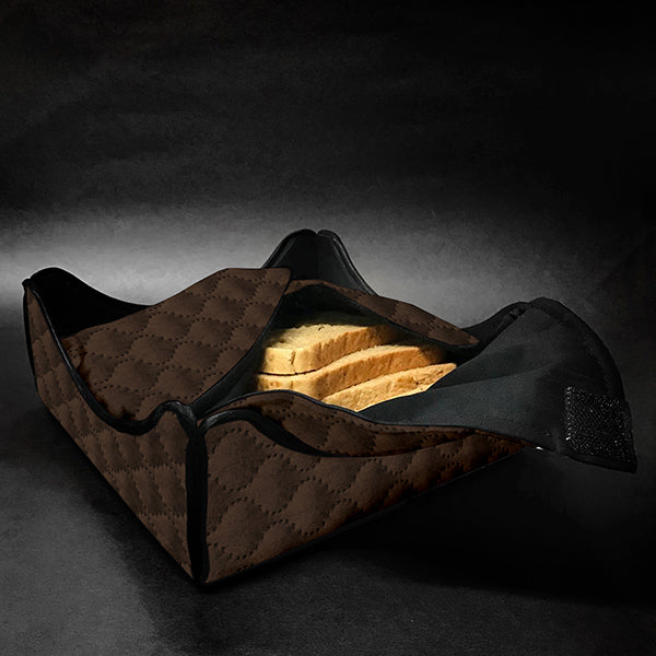 Quilted Velvet - Coffee Breadbasket Trendy Home