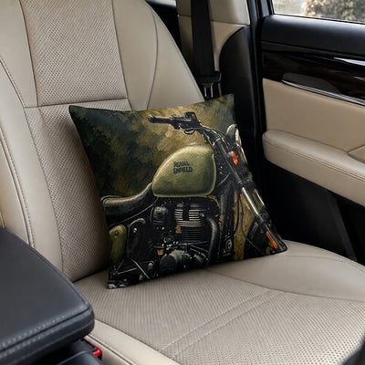 Vintage Royal Rider Cushion Cover Trendy Home