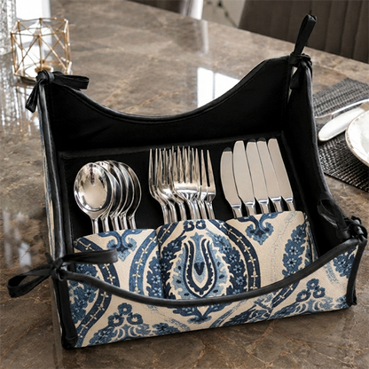 Printed - Moroccan Motif Cutlery Tray