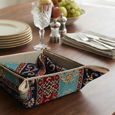 Hand Sequin - Forest Breadbasket Trendy Home