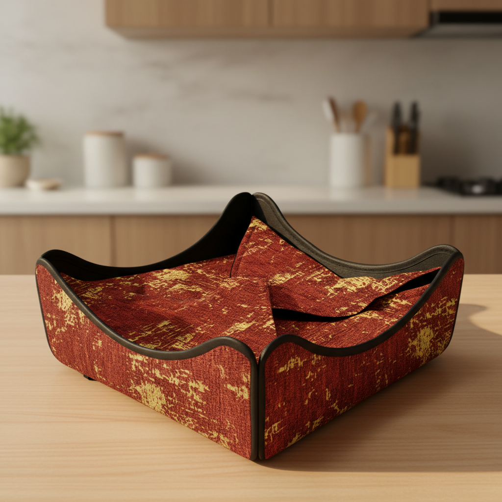 Shanghai Velvet - Rust Breadbasket Trendy Home
