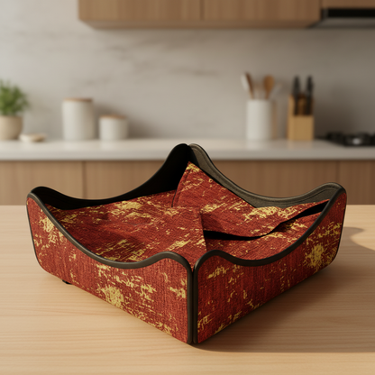 Shanghai Velvet - Rust Breadbasket Trendy Home