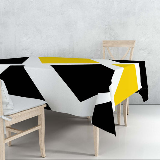 Yellow's The New Black Tablecloth Trendy Home