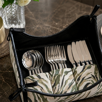Printed - Sage Serengeti Cutlery Tray Trendy Home