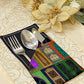 Printed - Mughal Cutlery Pouch Trendy Home