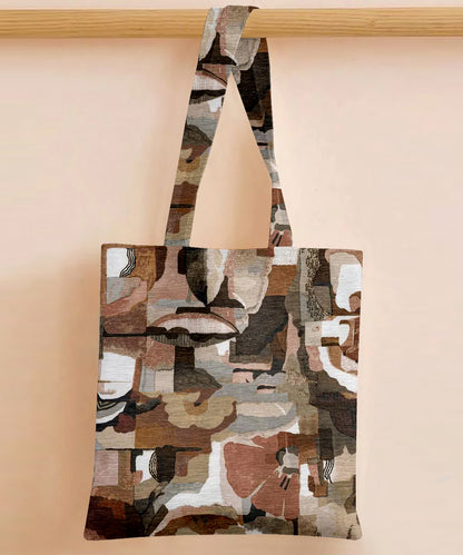 Printed - Artisan Mosaic Tote Bag Trendy Home