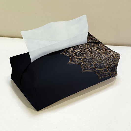 Rujhan Elegans Black Tissue Box Trendy Home ramazan bachat sale