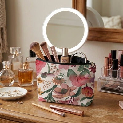 Printed - Meadows Flora Cosmetic Pouch Trendy Home