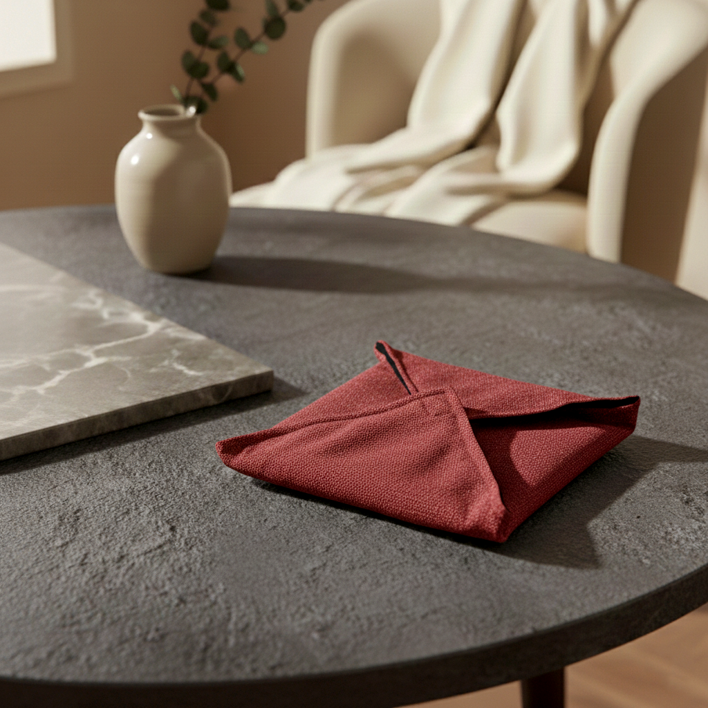 Fine Jute - Plum Roti Kapra Trendy Home