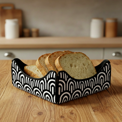 Printed - Monochrome Arch Breadbasket Trendy Home