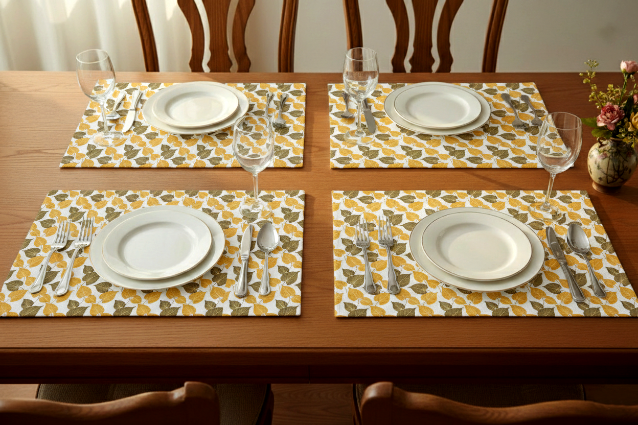 Printed - Autumn Table Mat Trendy Home