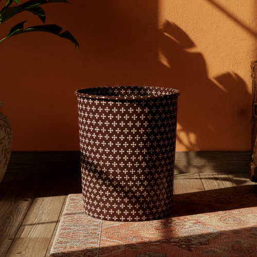Printed - Espresso Foulard Dustbin Trendy Home