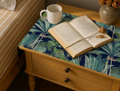 Printed - Night Pine Bed Side Table Accent Trendy Home