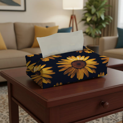 Printed - Sunflower Tissue Box Trendy Home