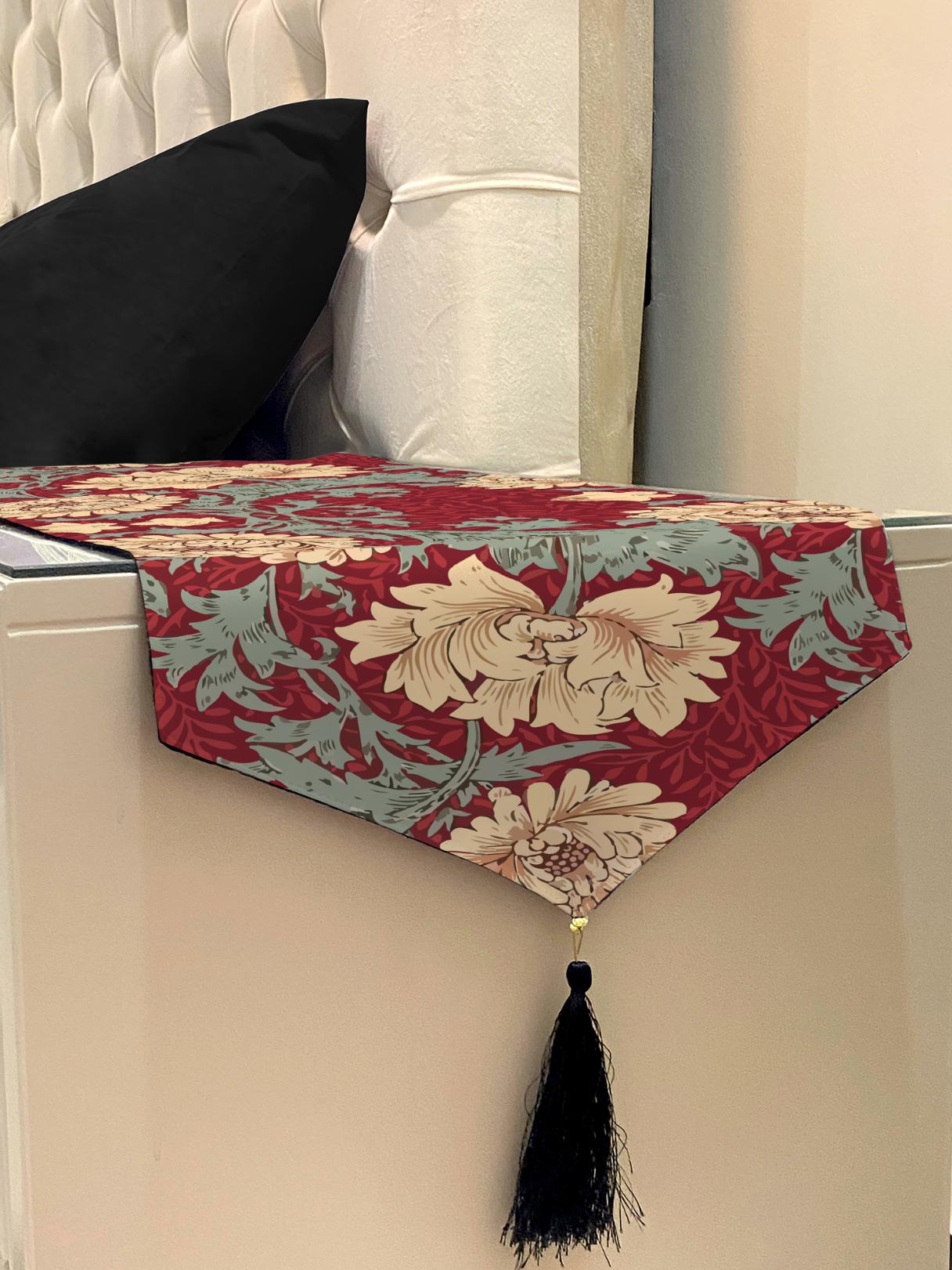 Printed - Petal Palette Bed Side Table Accent