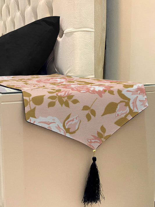 Printed - Pink Avenue Bed Side Table Accent