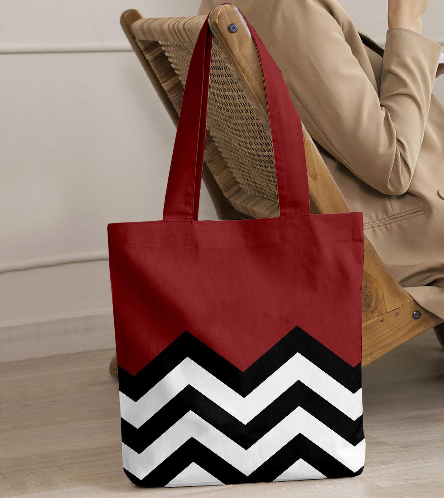 Printed - Lisbon Red Tote Bag