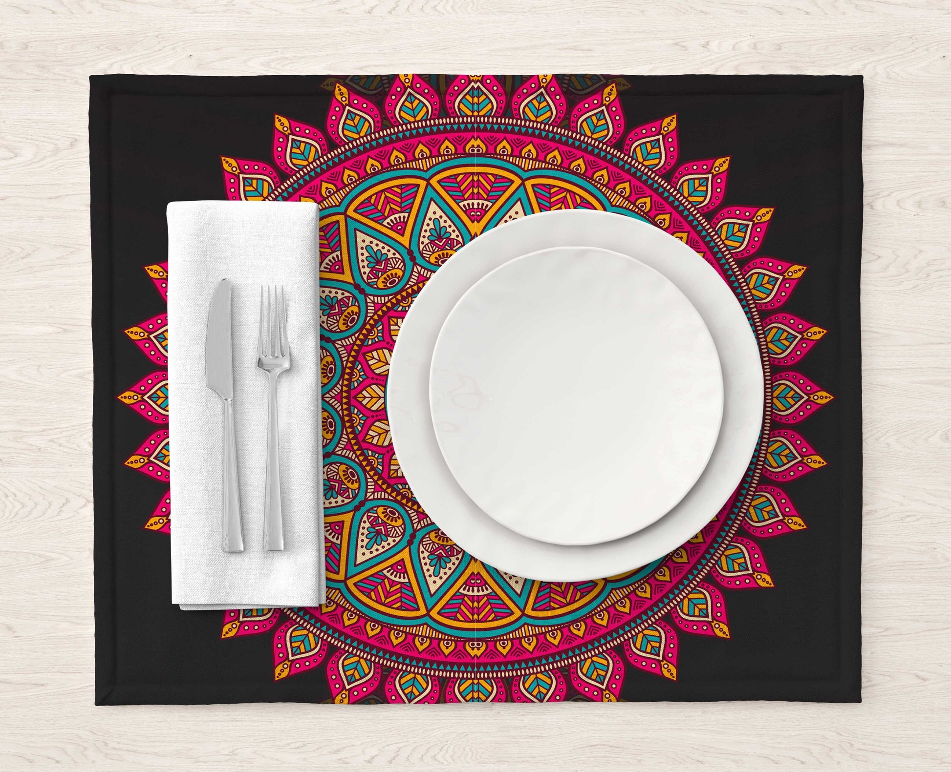 Printed - Elegans Crown Table Mat Trendy Home