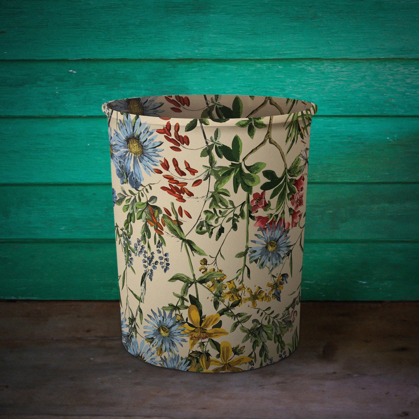 Floral Clash Dustbin Trendy Home