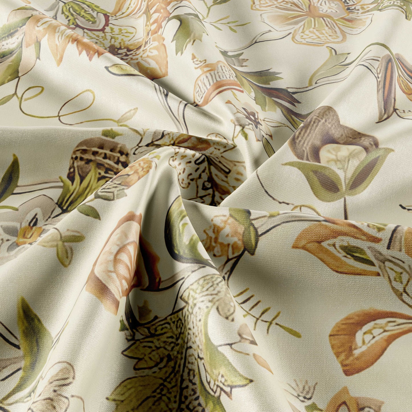 Printed - Beige Fort Tablecloth