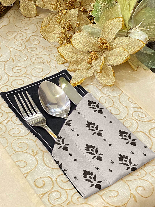 Printed - Oak Aspen Cutlery Pouch Trendy Home