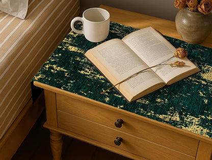 Shanghai Velvet - Emerald Bed Side Table Accent Trendy Home