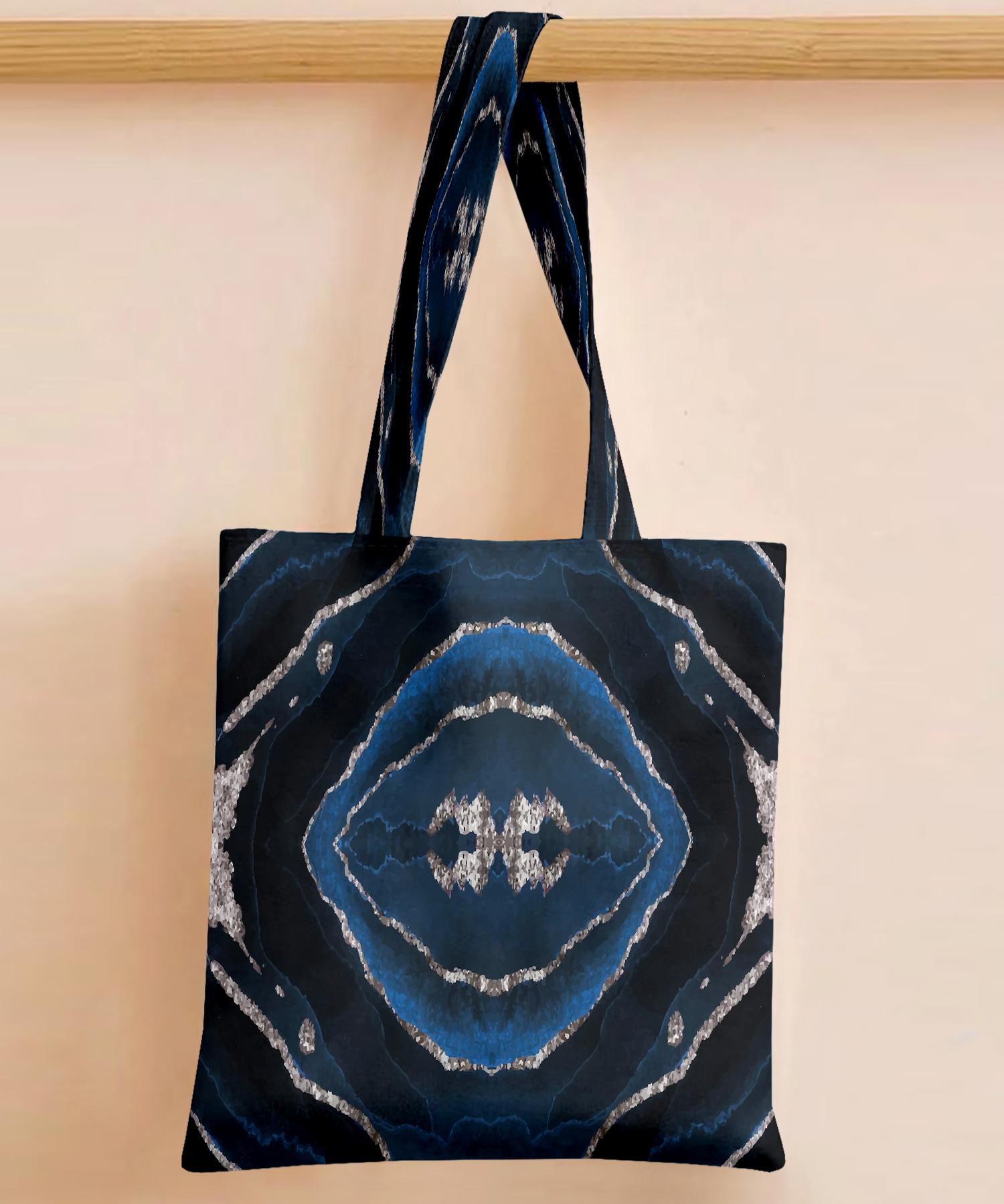 Printed - Blue Moana Tote Bag Trendy Home