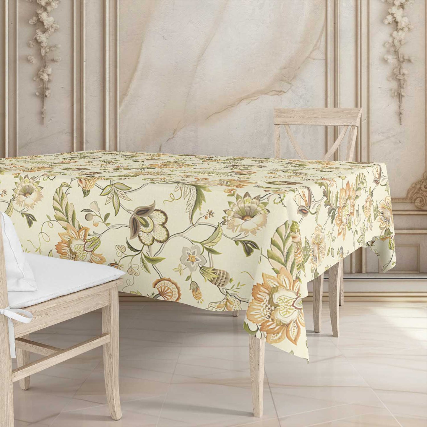 Printed - Beige Fort Tablecloth