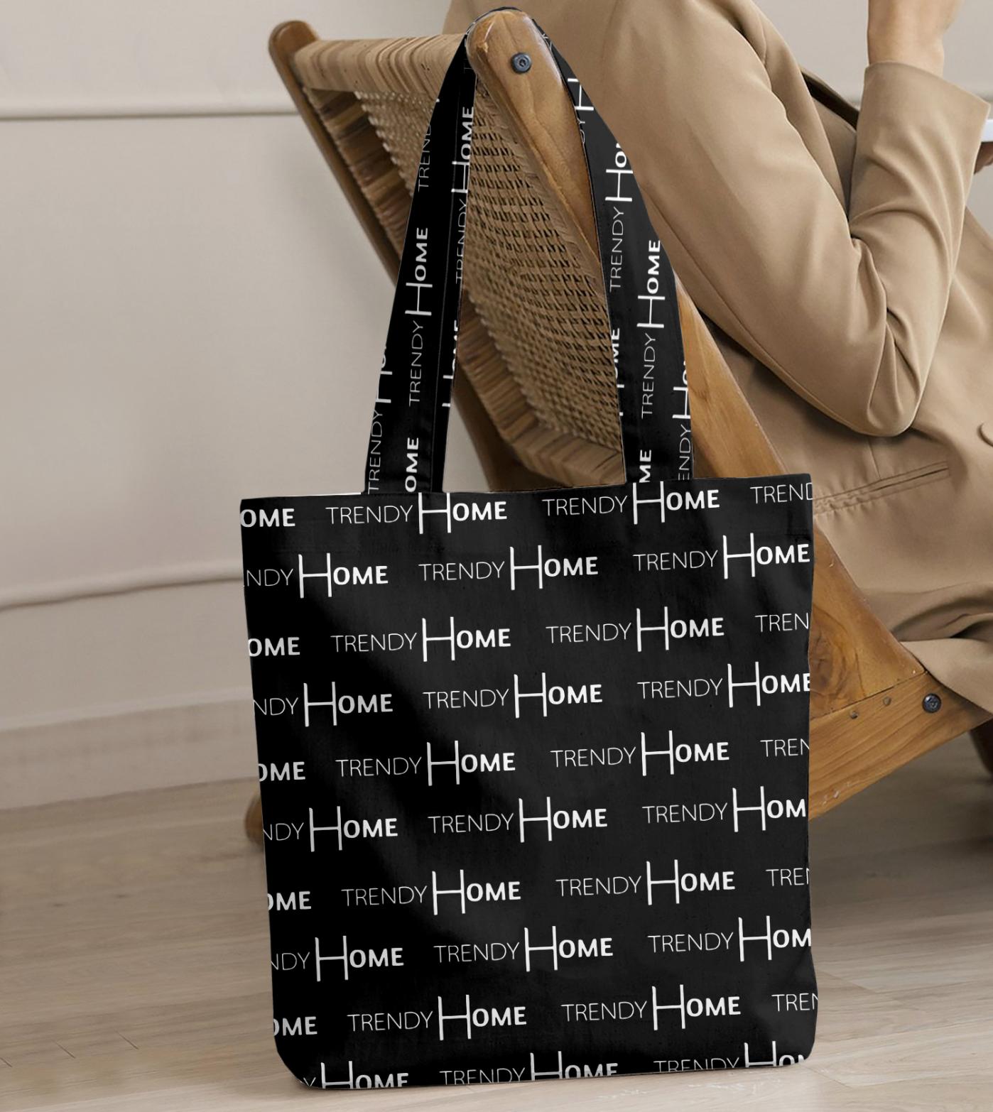 Printed - Signature Tote Bag Trendy Home