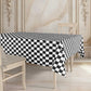 Printed - Check Tablecloth Trendy Home