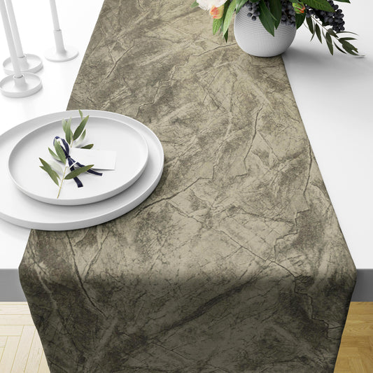 Turkish Velvet - Pearl Table Runner Trendy Home