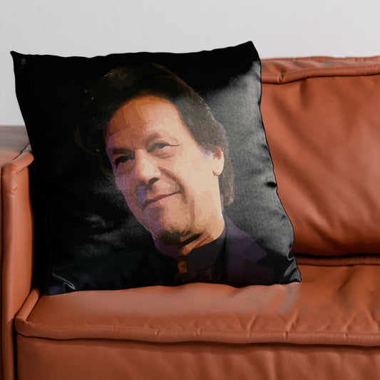 Imran Khan Victory Smile Cushion Cover Trendy Home