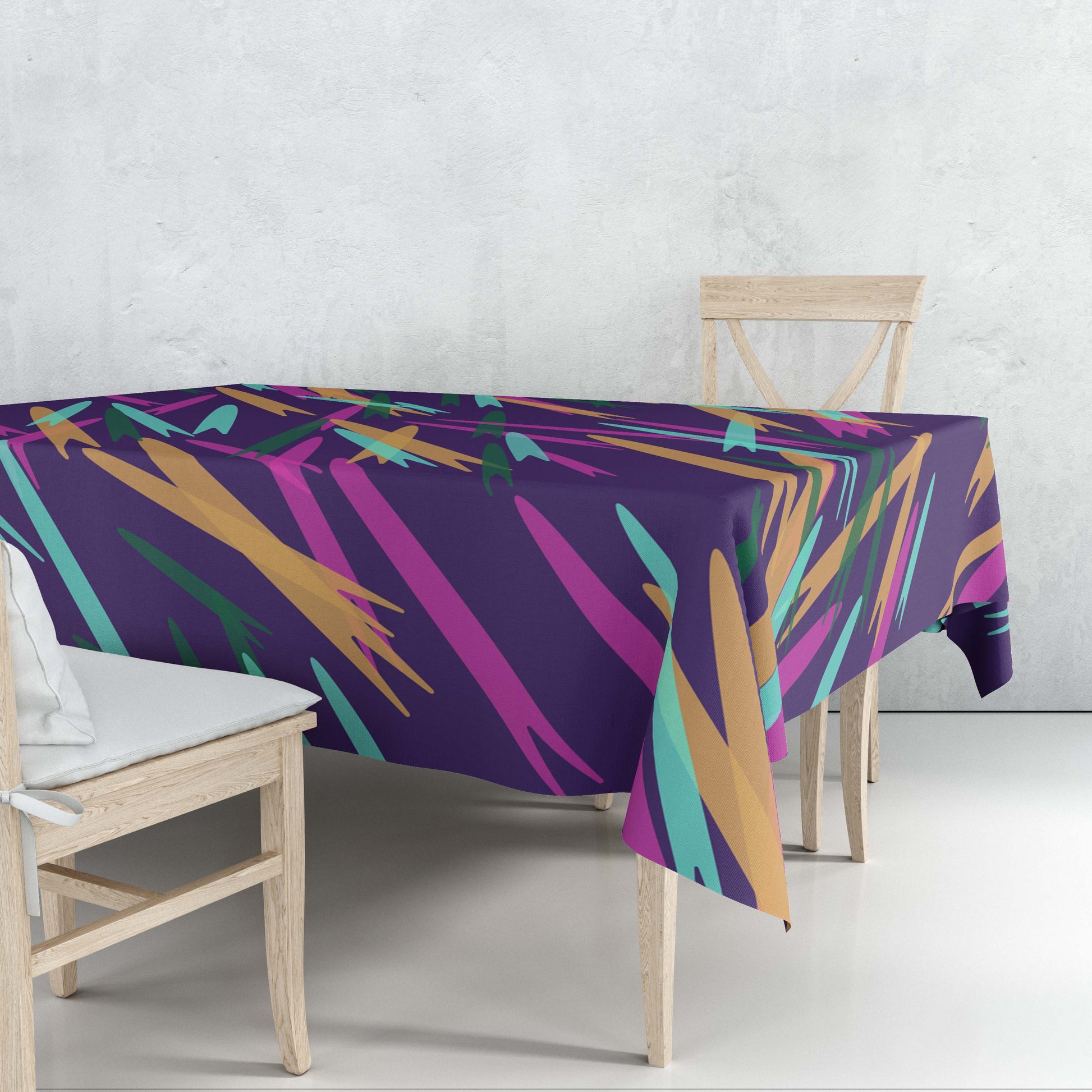 Violaceous Tablecloth Trendy Home