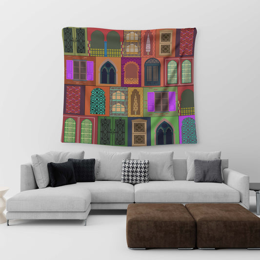 Printed Tapestry Trendy Home