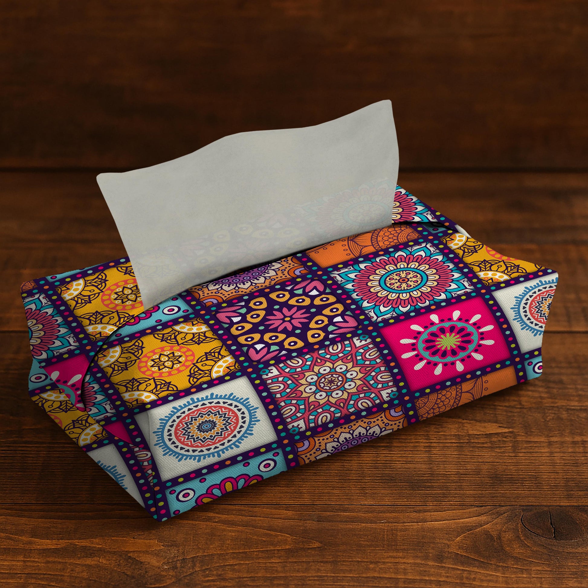 Printed - Prehistoric Tissue box Trendy Home