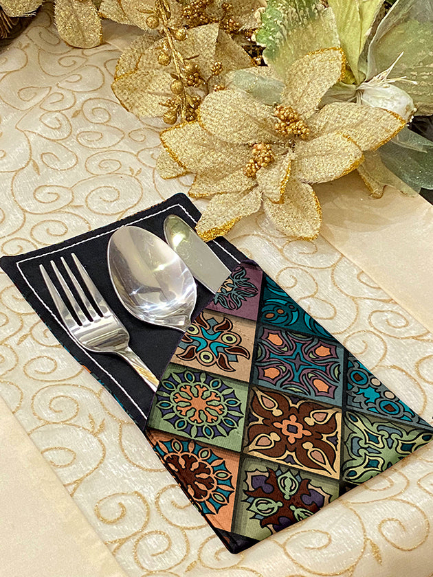 Printed - Chimera Cutlery Pouch Trendy Home