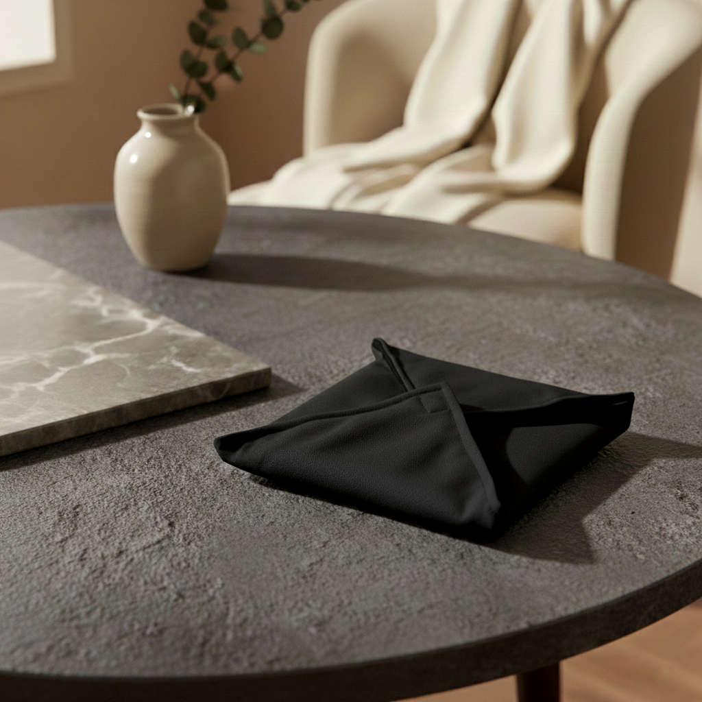 Leather - Black Roti Kapra Trendy Home