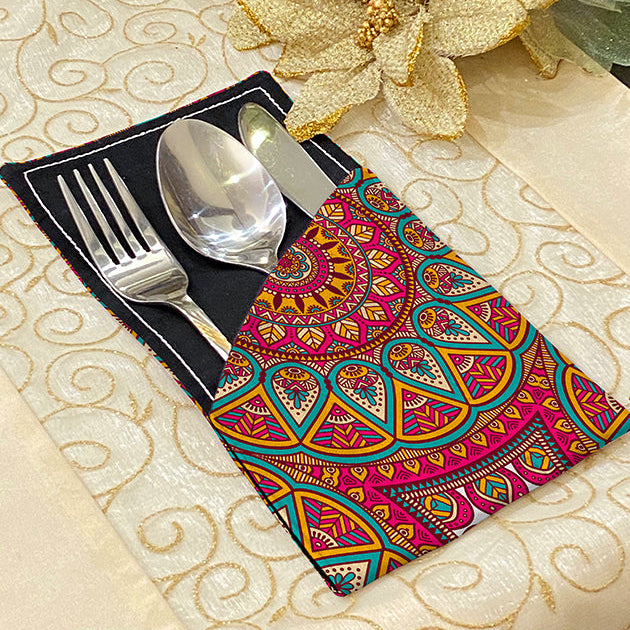 Printed - Remenoir Cutlery Pouch Trendy Home