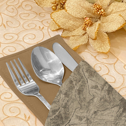 Turkish Velvet - Pearl Cutlery Pouch