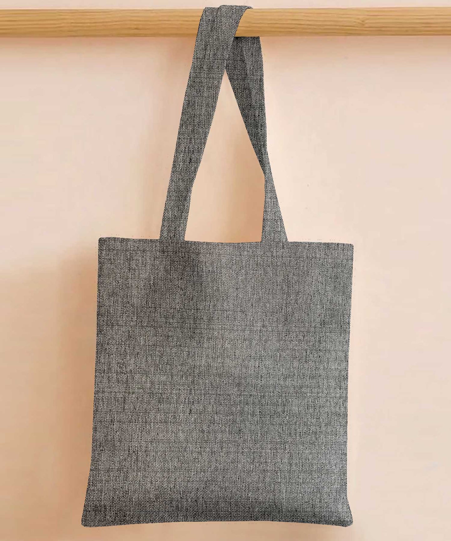 Fine Jute - Ash Tote Bag