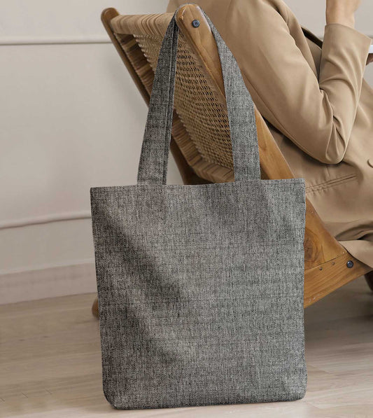 Fine Jute - Ash Tote Bag