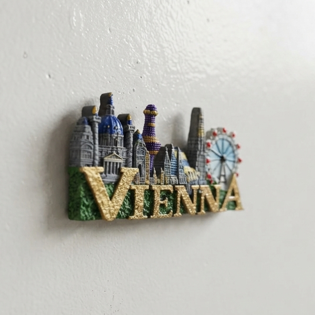 Resin - Vienna Fridge Magnet