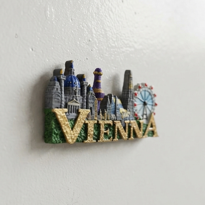 Resin - Vienna Fridge Magnet