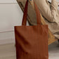 Patterned Leather - Bronze Tote Bag