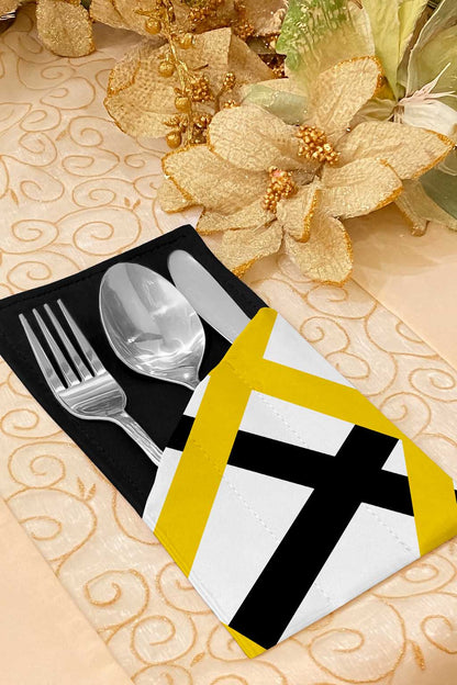 Printed - Celestial Gold Cutlery Pouch