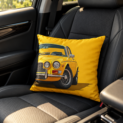 The Yellow Roadster Cushion Cover Trendy Home