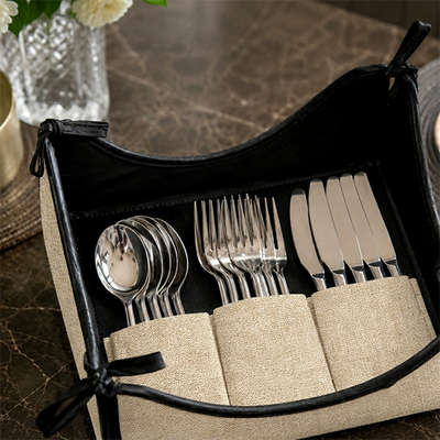 Fine Jute - Wheat Cutlery Tray Trendy Home
